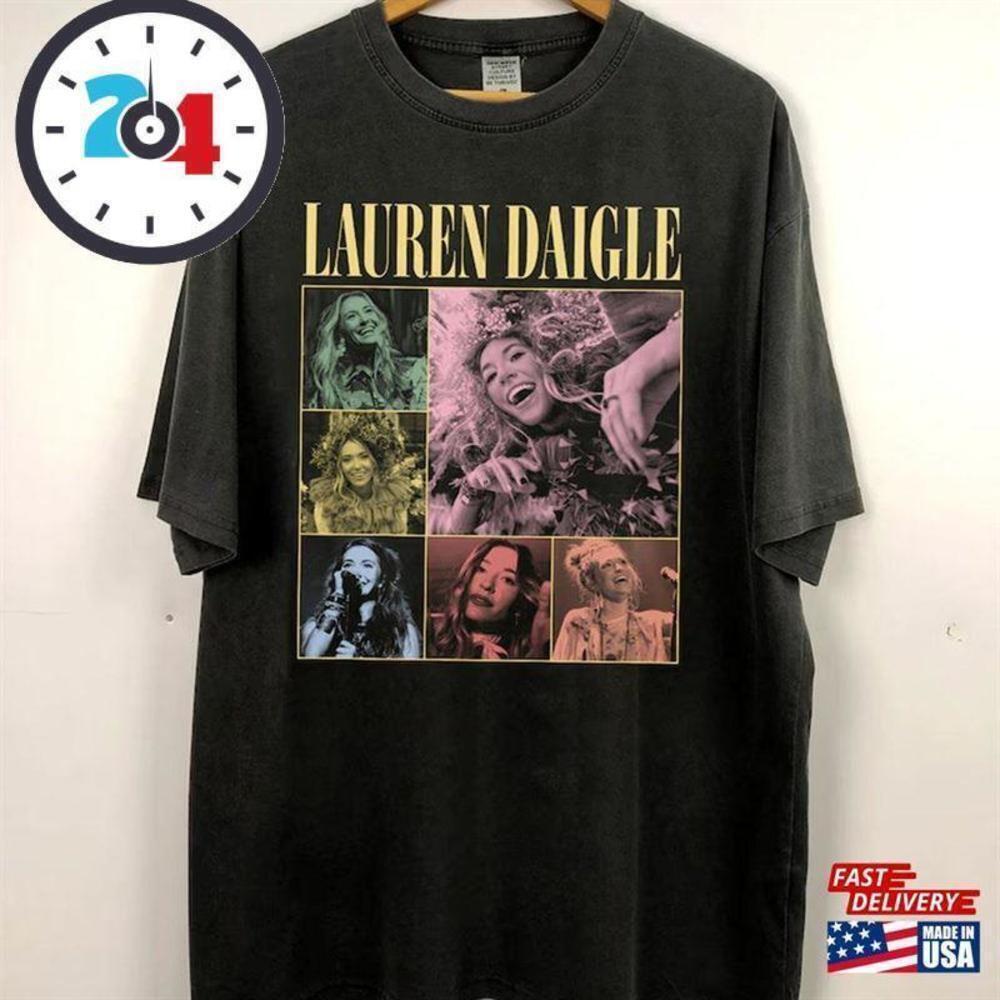 Lauren Daigle Tour Thank God I Do Shirt Concert For Fan Unisex